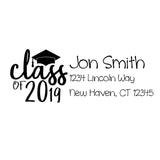 Class of Graduation Stamp