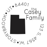 State Address Stamp