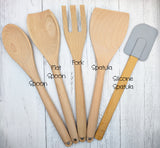 Personalized Wooden Utensils