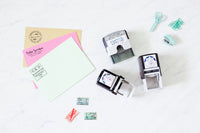 Double Double Line Address Stamp