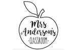 Apple Classroom Stamp